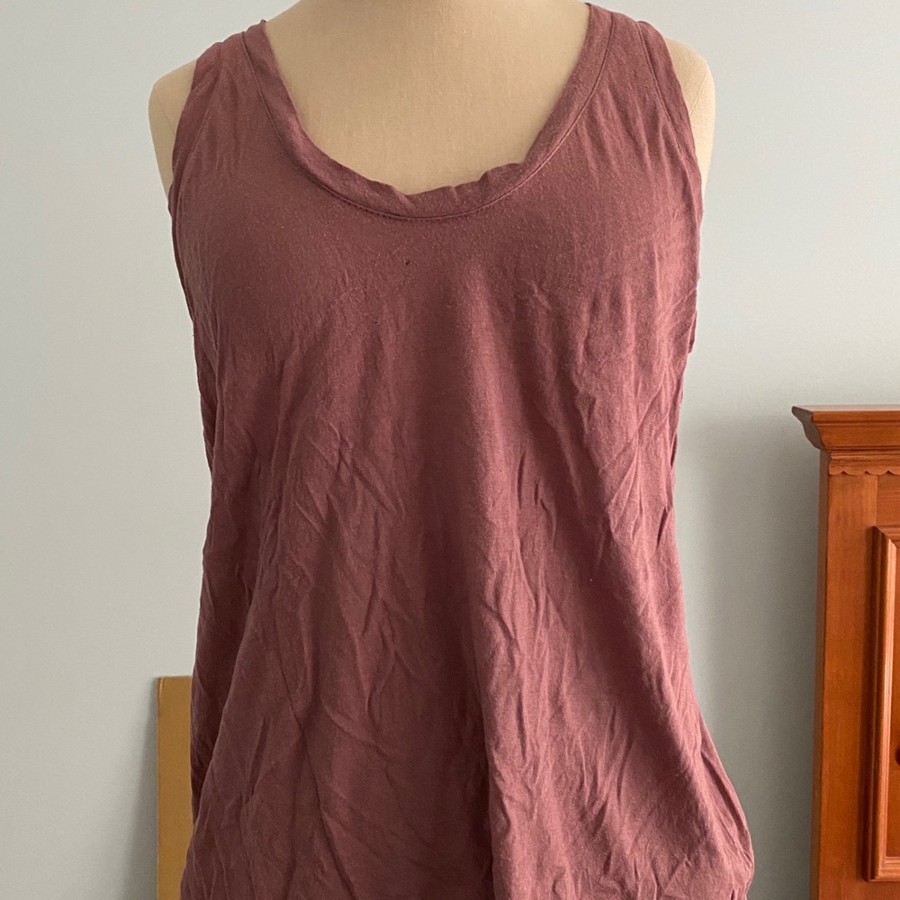 Purple tank top